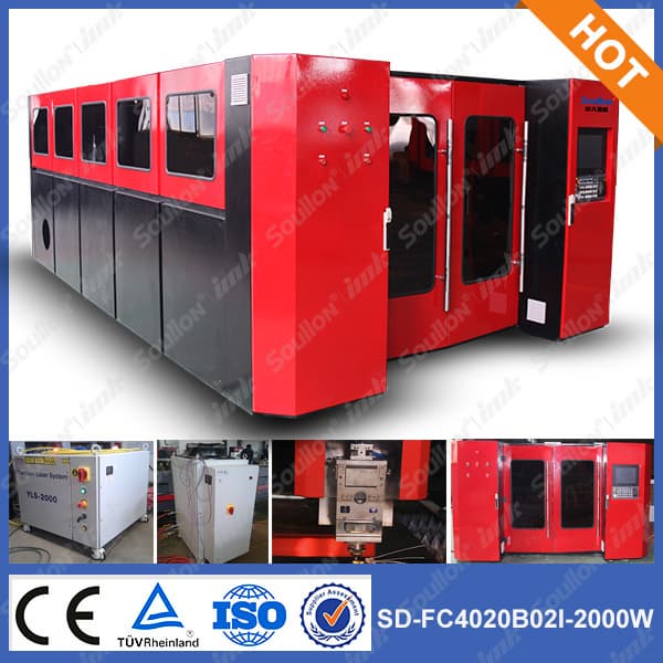 SD-FC4020-2000W fiber laser cutting machine